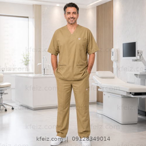 رنگبندی اسکراب پزشکی مردانه بارمان اسکراب پزشکی مردانه بارمان در ۷ رنگ متنوع